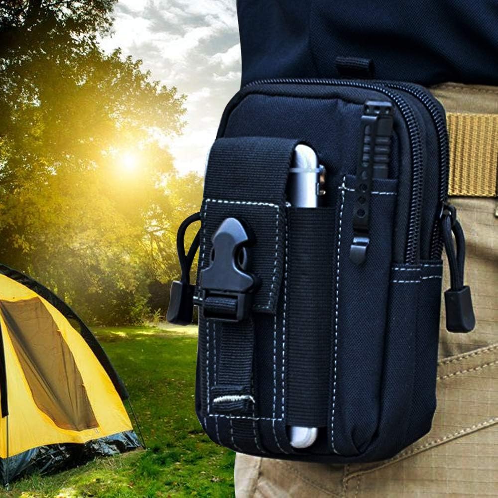 Edc Concealed Carry Belt - Taktische Molle-Gürteltasche, Militär-Hüfttasche, EDC-Werkzeug-Organizer, Telefonholster-Halter für