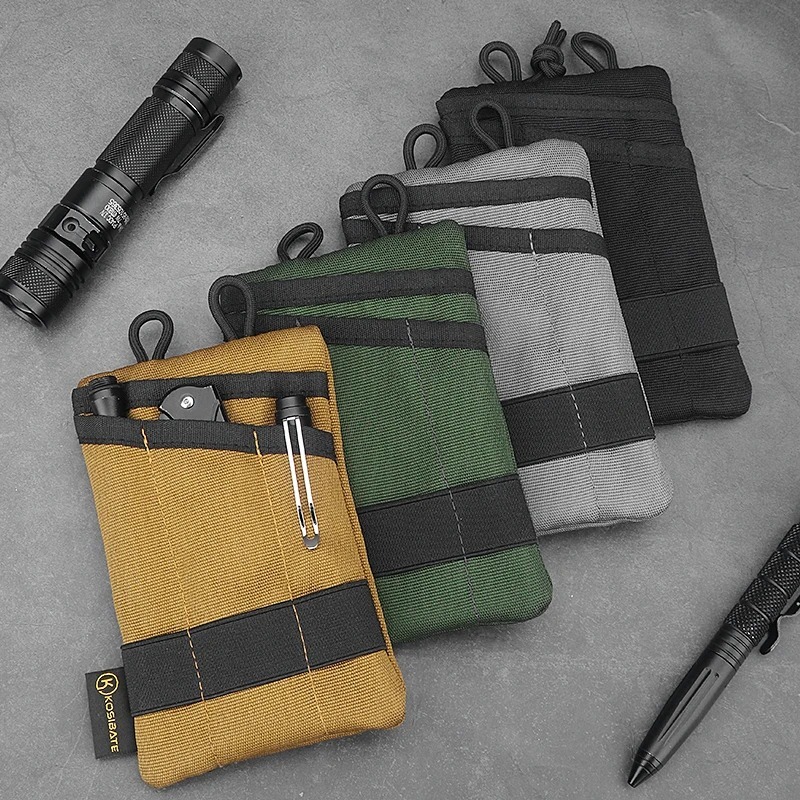 Edc Carry Pouch - Mini-EDC-Tasche, multifunktionale Outdoor-Sport-Camping-Wandertasche, verschleißfest, für Camping,