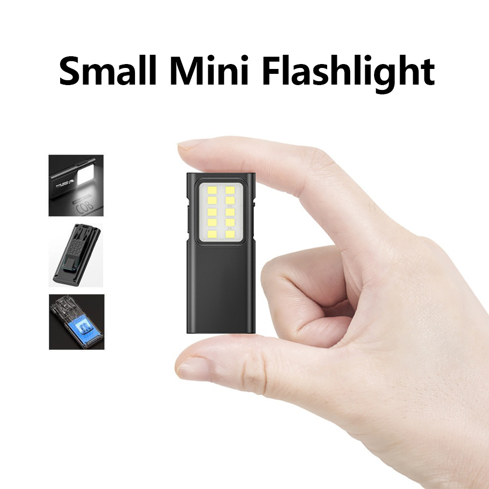 Edc (Every Day Carry - USB-C wiederaufladbare Mini EDC tragbare Tasche