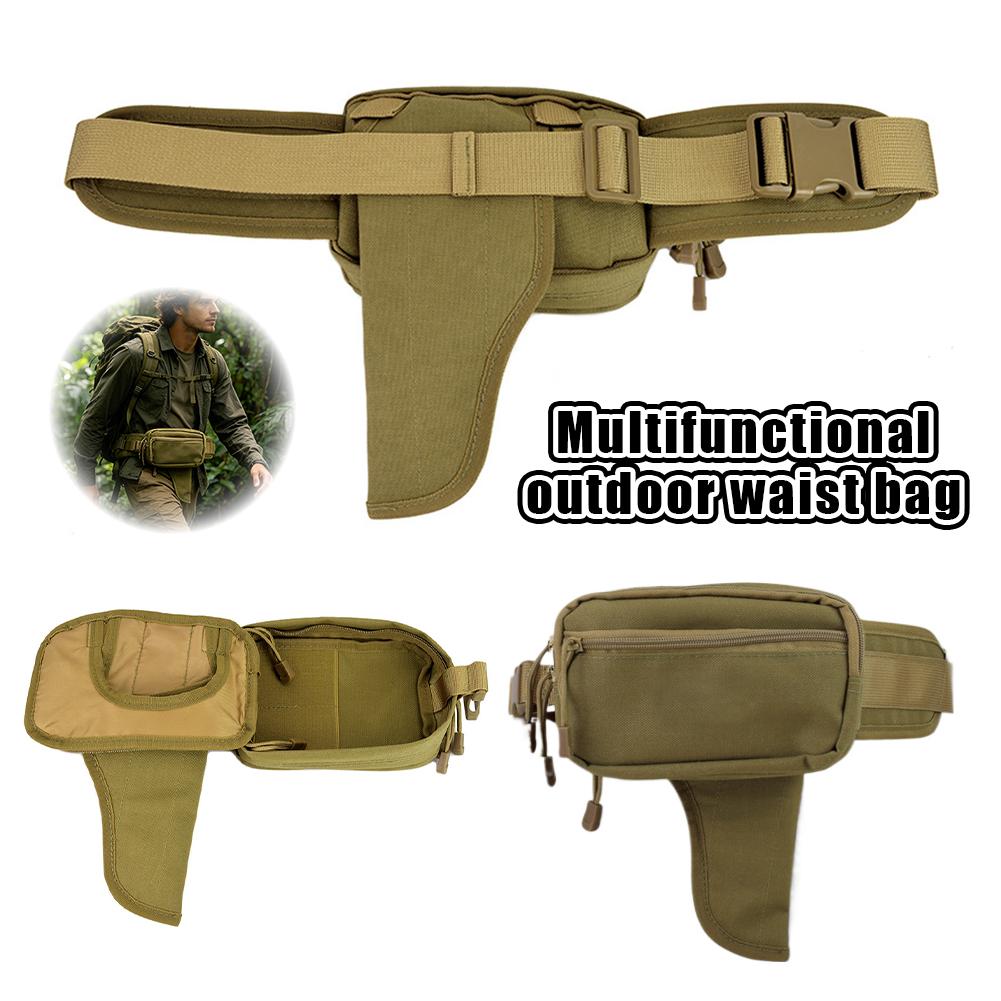 Edc Carry Bag For Men - Diebstahlsichere, verdeckte Hüfttasche, EDC Casual-Gürteltasche für