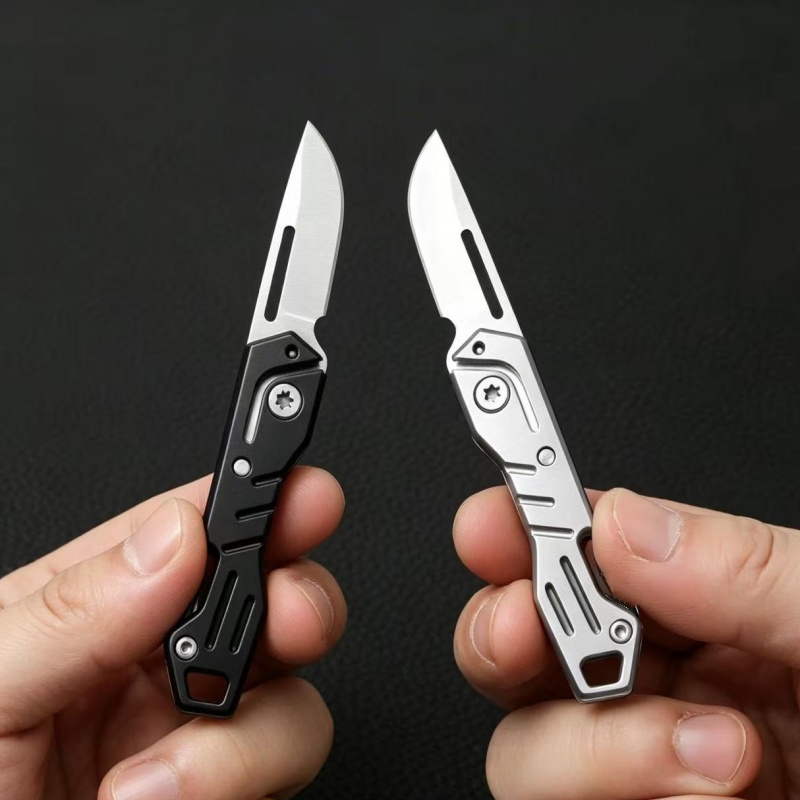 Edc Carry For Men - Mini EDC Klappmesser mit Flaschenöffner, Scharfer