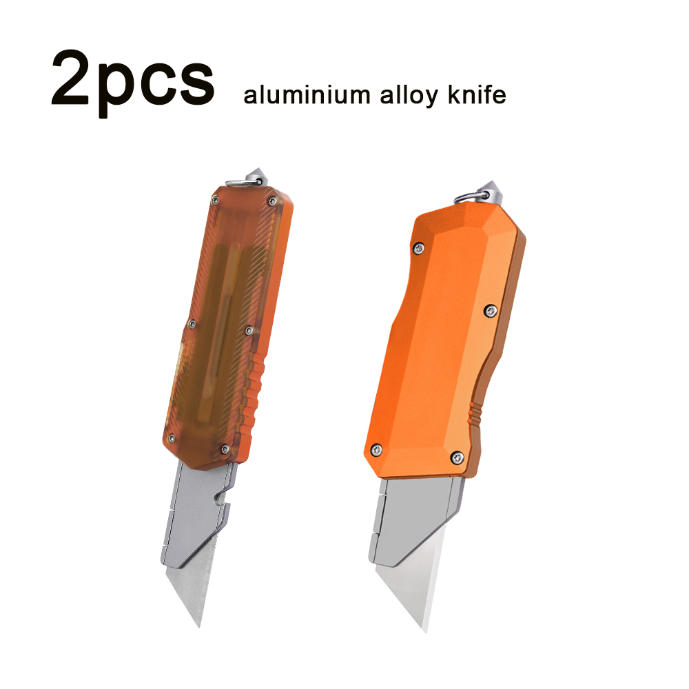 Edc (Every Day Carry - Zweiteiliges Kombinationsmesser-Set aus Aluminiumlegierung. Universalmesser für