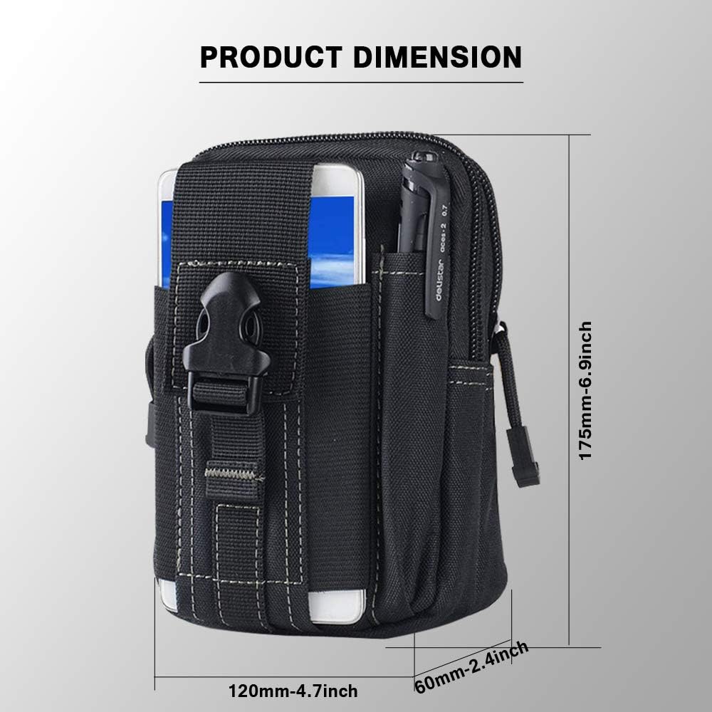 Taktische Molle-Gürteltasche,  – Edc Concealed Carry Belt Bewertung und Preis