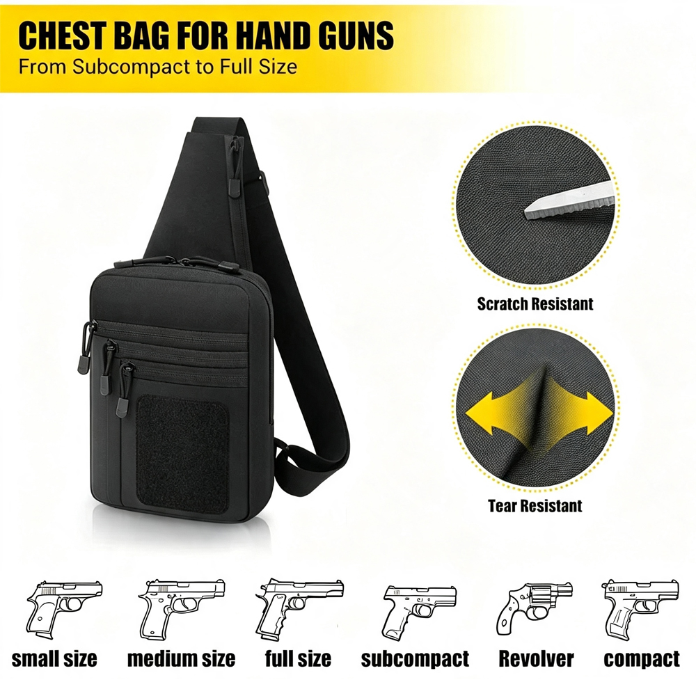 Verdeckte Waffentasche für die – Edc Carry Pistols Bewertung und Preis