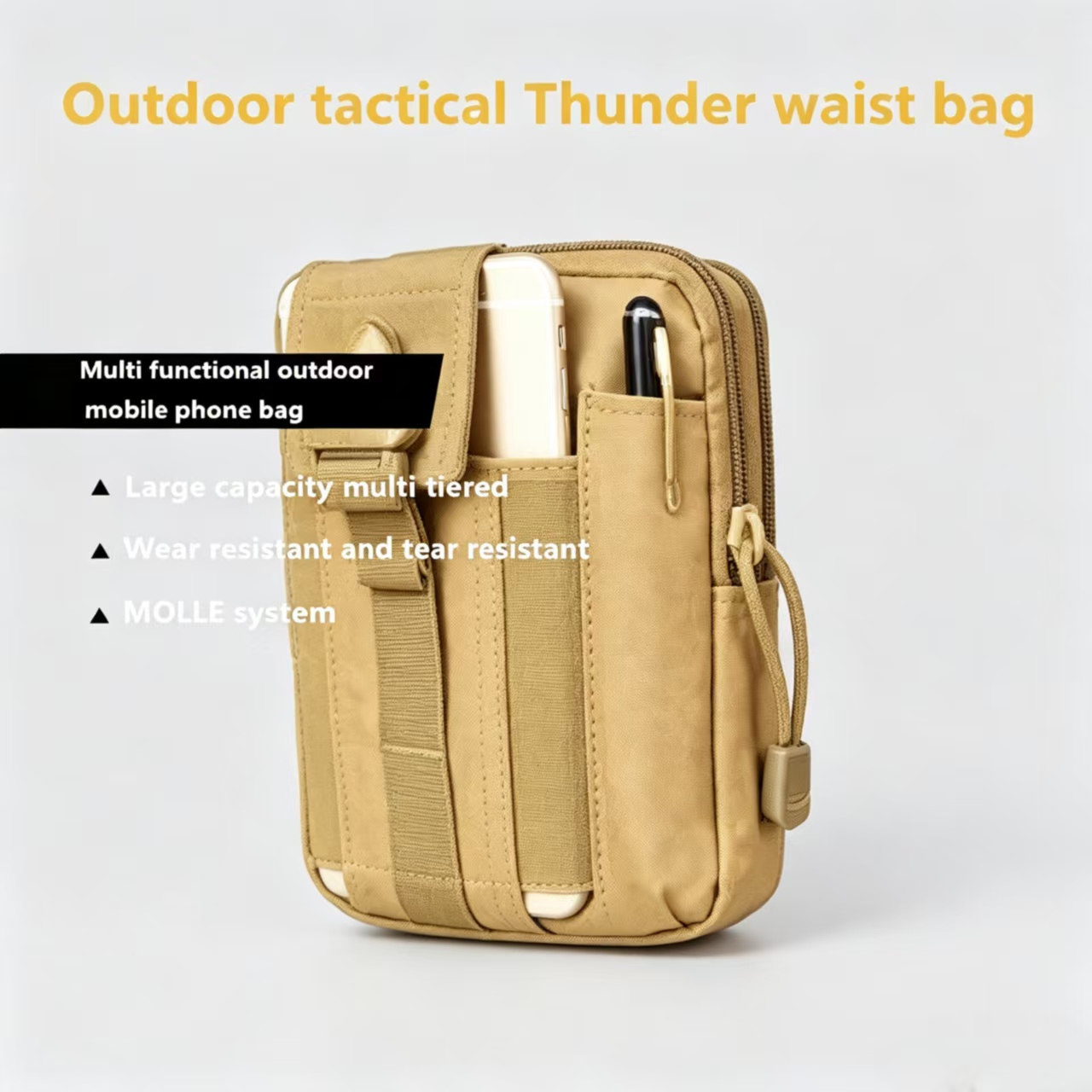 Taktische MOLLE-Hüfttasche aus – Edc Concealed Carry Belt Bewertung und Preis