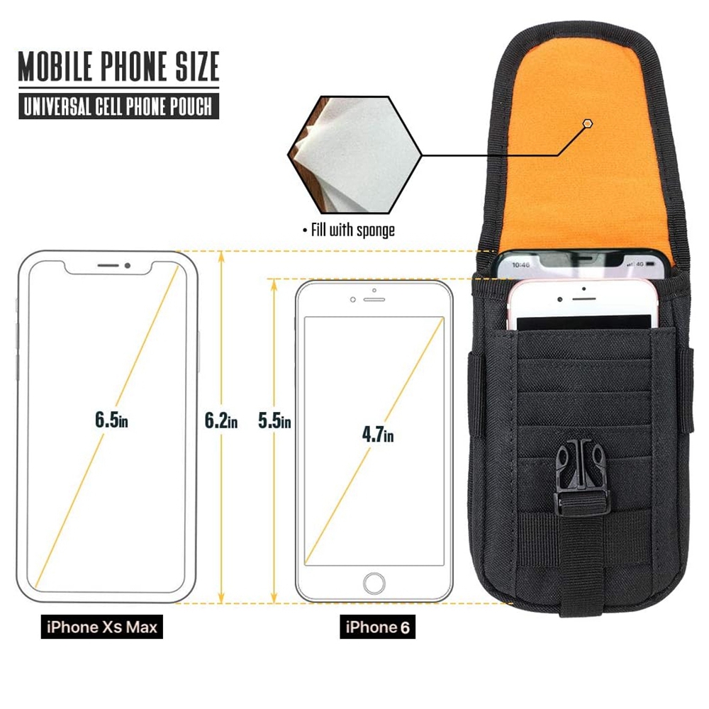 Taktische Handytasche Molle, S – Edc Carry Pouch Bewertung und Preis