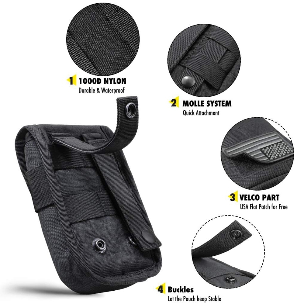 Taktische Handytasche Molle, S – Edc Carry Pouch Bewertung und Preis