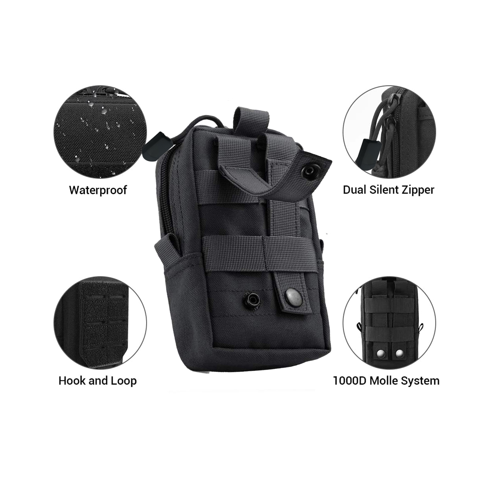 Taktische Molle Tasche Taille  – Edc Carry Pouch Bewertung und Preis