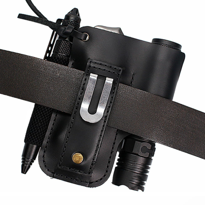EDC Leder-Taschenlampen-Werkze – Edc Concealed Carry Belt Bewertung und Preis
