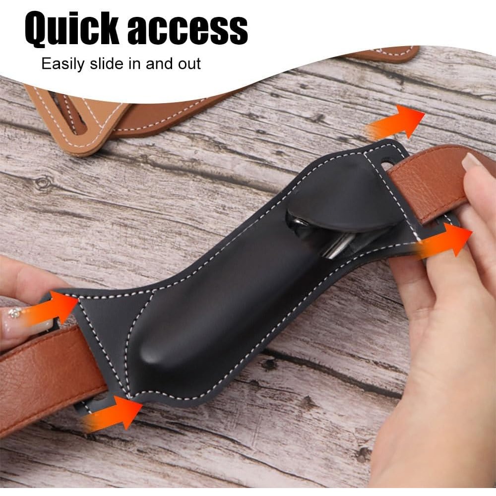 Taktische EDC-Klappmesserhülle – Edc Carry Belt Leather Bewertung und Preis