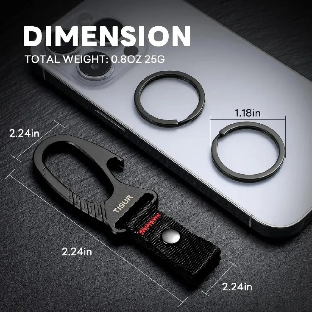 Titan-Karabiner Schlüsselanhän – Edc Carry Clip Bewertung und Preis