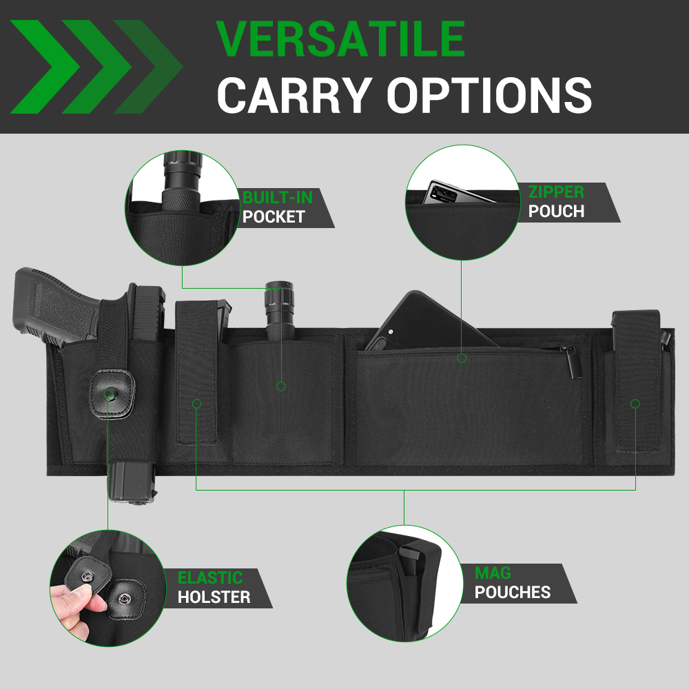 Bauchband-Pistolenholster für  – Edc Carry Pistols Bewertung und Preis